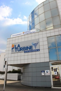 La turbine vu de l'extérieur
