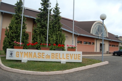 Le gymnase de Bellevue à Forbach