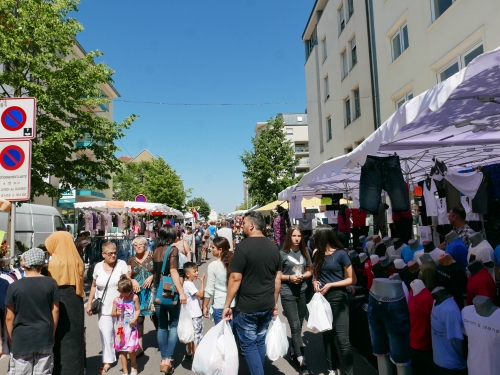 La braderie d'été à Forbach