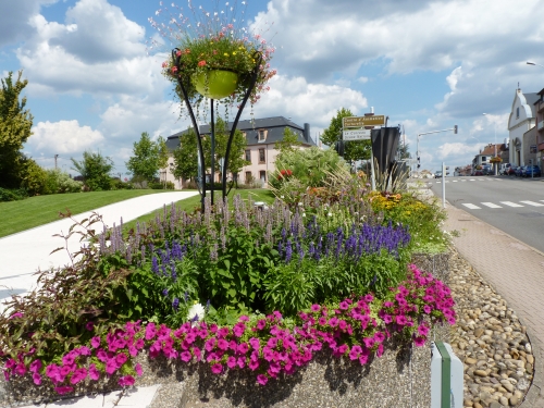 Fleurissement Avenue Saint-Rémy à Forbach