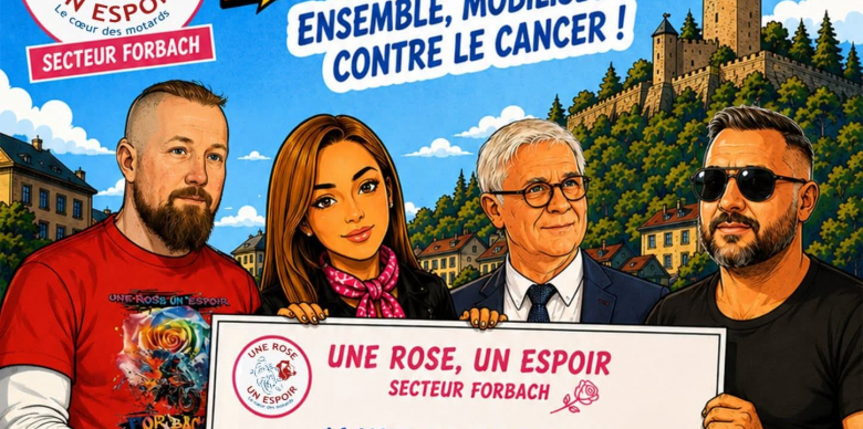 une rose un espoir cheque