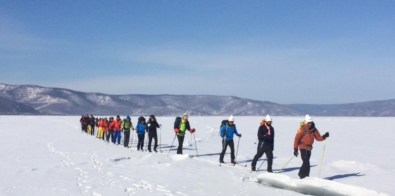 Traversée du lac Baïkal