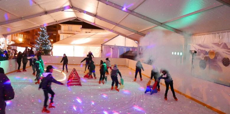 Soirées DJ sur la patinoire