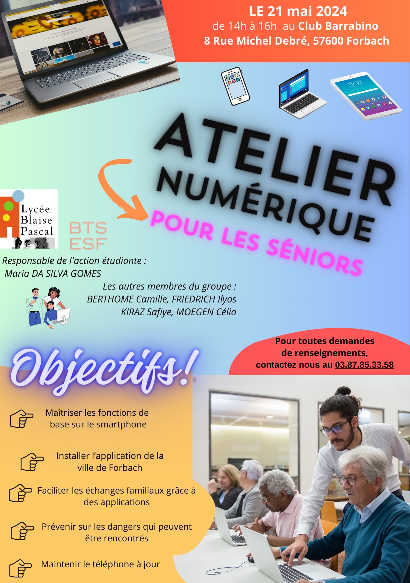 atelier numerique seniors