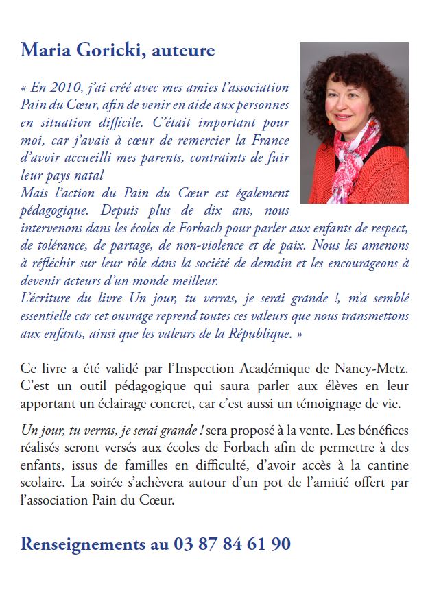 Un jour, tu verras, je serai grande 2