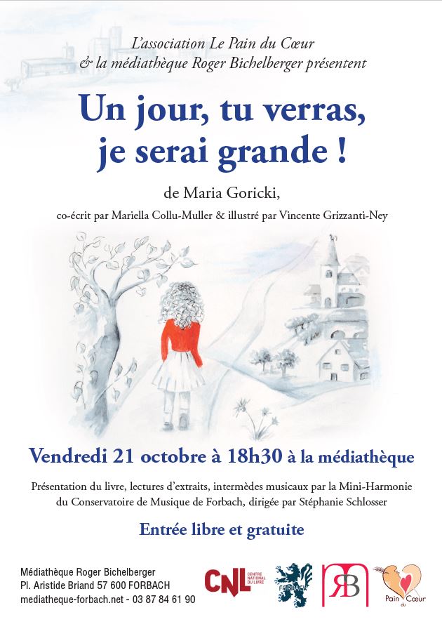 Un jour, tu verras, je serai grande