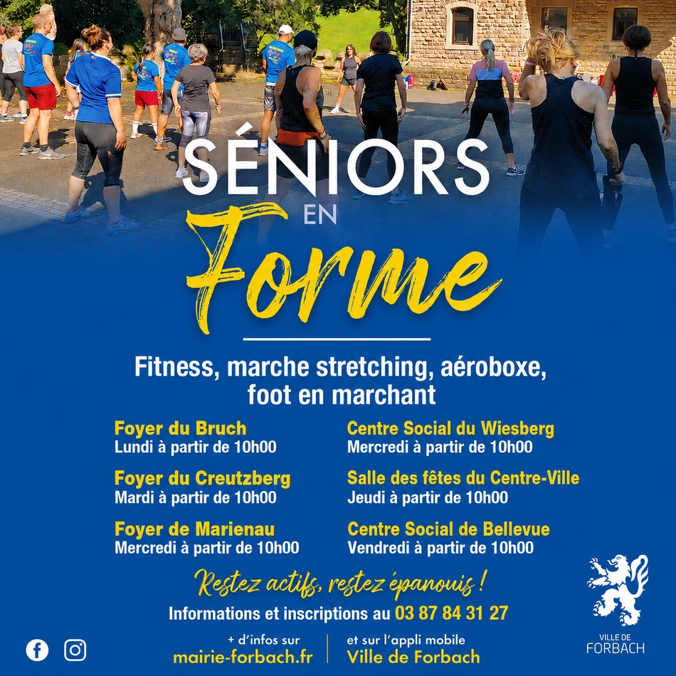 séniors en forme